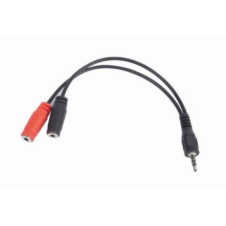 Gembird Cablexpert Adapter Stereo jack male 3.5 mm --> 2 x Stereo jack female 3.5 mm (CCA-417)