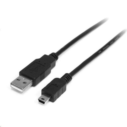 StarTech.com USB -> Mini USB kábel fekete (USB2HABM50CM)