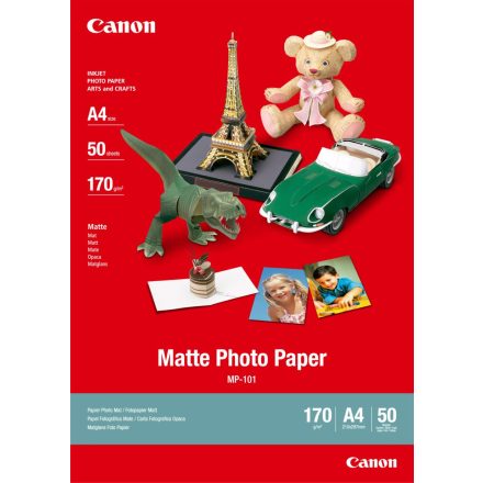 Canon MP101A matt A4 50db/csomag 170g fotópapír  (7981A005)