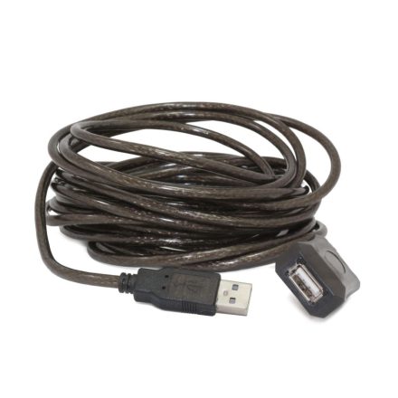 Gembird Cablexpert USB 2.0 aktív hosszabbító kábel 10m (UAE-01-10M)