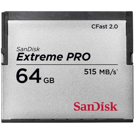 64GB Compact Flash Sandisk CFast 2.0 Extreme Pro (SDCFSP-064G / 139715 / 139791)