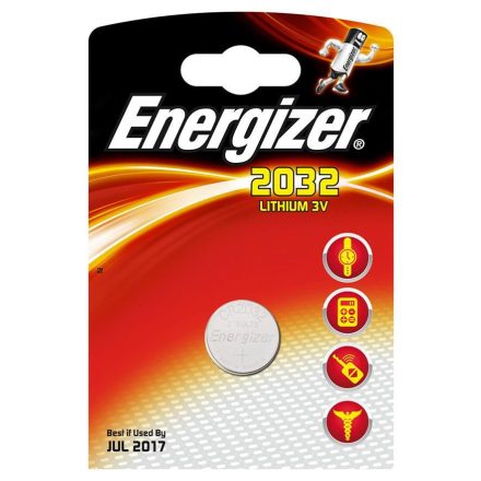 Energizer gombelem 3V CR2032 (1db/csomag)  (7638900083040)