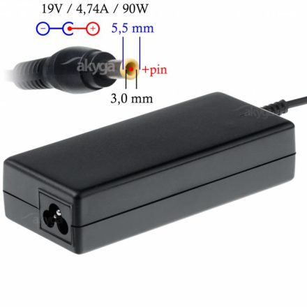 Akyga Notebook Adapter 90W Samsung (AK-ND-27)