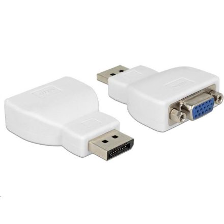 DeLock 65568 DisplayPort apa -> VGA anya adapter fehér