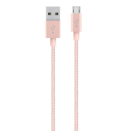 Belkin Micro USB --> USB kábel rózsaszín 1.2m (F2CU021BT04-C00)