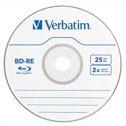 Verbatim BD-RE 25GB 2x újraírható Blu-Ray lemez (43615)
