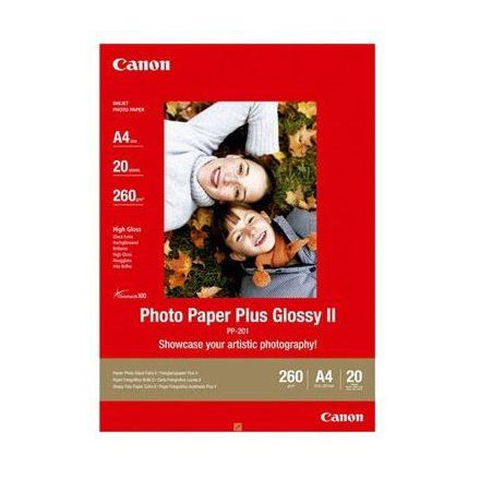 Canon PP201A fényes II A4 20lap 260g fotópapír (2311B019AA)