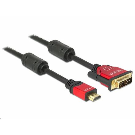 Delock 84344 HDMI apa -> DVI apa átalakító kábel 5m