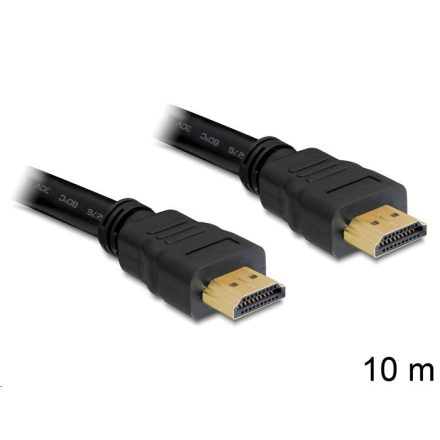 Delock 82709 High Speed HDMI Ethernet kábel A - A apa - apa 10m