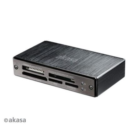 Akasa AK-CR-06BK USB 3.0 multi kártyaolvasó