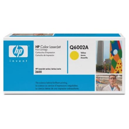 HP Q6002A sárga toner (124A)