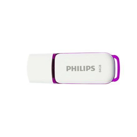 Pen Drive 64GB Philips Snow Edition Purple USB 2.0 (FM64FD70B/00)