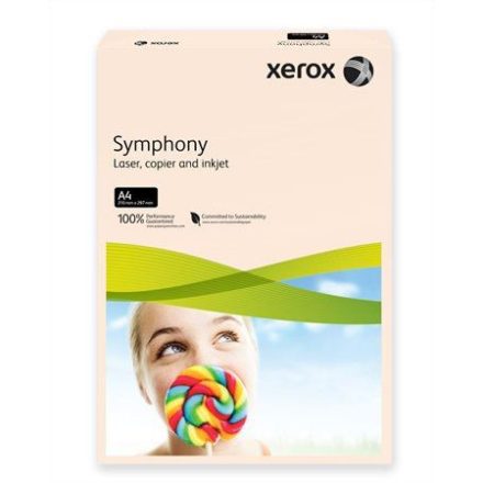 XEROX "Symphony" Másolópapír A4 160g lazac (pasztell) (003R93230)