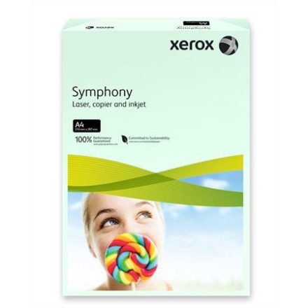 XEROX "Symphony" Másolópapír A4 160g világoszöld (pasztell) (003R93226)