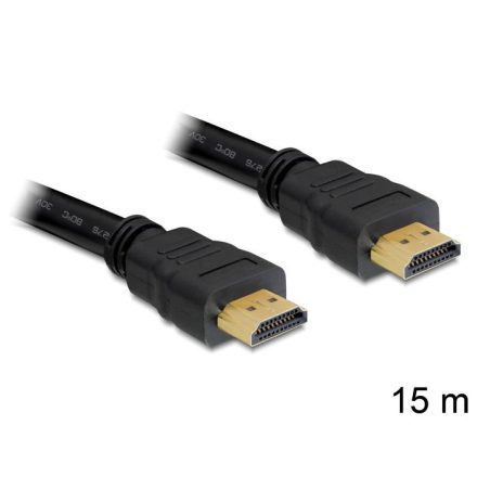 Delock 82710 High Speed HDMI Ethernet kábel A - A apa - apa 15m