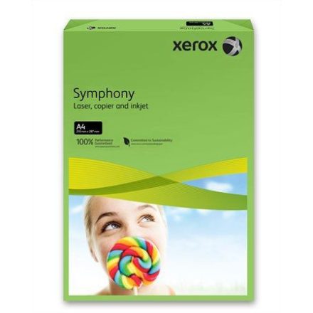 XEROX "Symphony" Másolópapír A4 160g sötétzöld (intenzív) (003R94279)