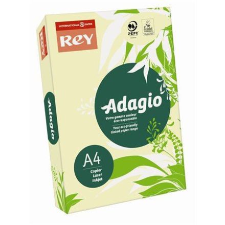 Rey "Adagio" Másolópapír színes A4 160g pasztell sárga (ADAGI160X473)