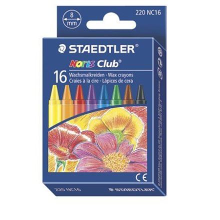 STAEDTLER "Noris Club" zsírkréta 16 szín (TS220NC16)