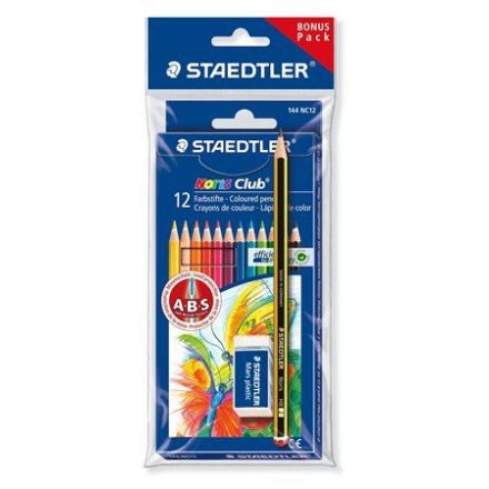 STAEDTLER "Noris Club" színes ceruza készlet 12db (TS61SET6)