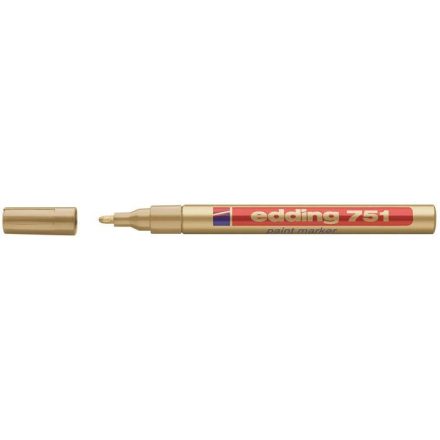 EDDING "751" lakkmarker 1-2 mm arany (TED75111)