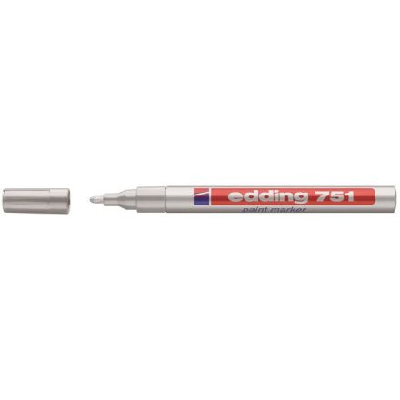 EDDING "751" lakkmarker 1-2 mm ezüst (TED75112)