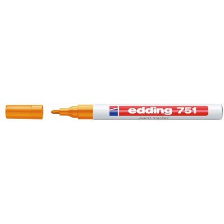 EDDING "751" lakkmarker 1-2 mm narancssárga (TED7513)