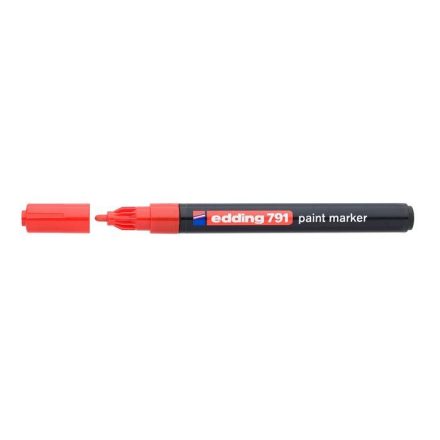 EDDING "791" lakkmarker 1-2 mm piros (TED791P)