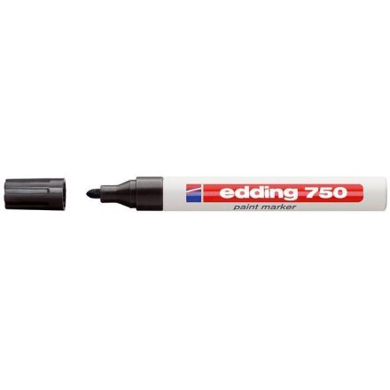 EDDING "750" lakkmarker 2-4 mm fekete (TED75013)