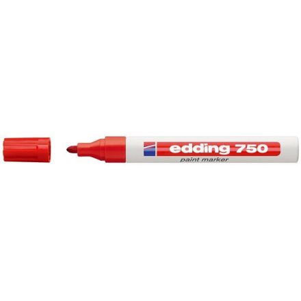 EDDING "750" lakkmarker 2-4 mm piros (TED7504)