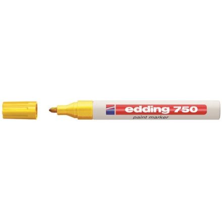 EDDING "750" lakkmarker 2-4 mm sárga (TED7502)