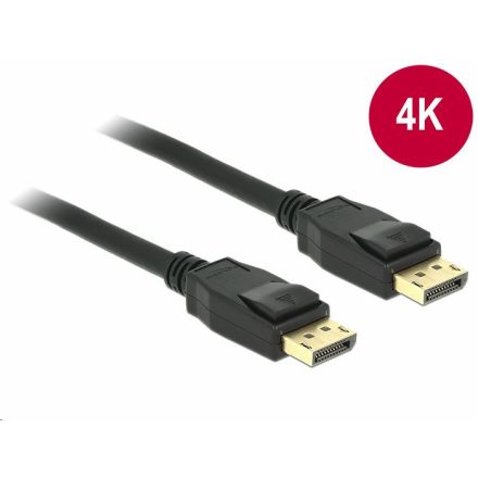 DeLock 83806 Displayport 1.2 apa -> Displayport apa kábel 2m fekete