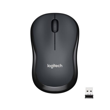 Logitech M220 Silent vezeték nélküli optikai egér grafitszürke (910-004878)