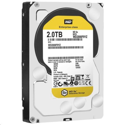 2TB WD 3.5" Gold SATAIII winchester (WD2005FBYZ)