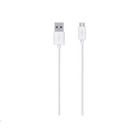 Belkin USB 2.0 A --> Mini USB B átalakító kábel 1.8 m fehér (F3U155CP1.8MWHT)