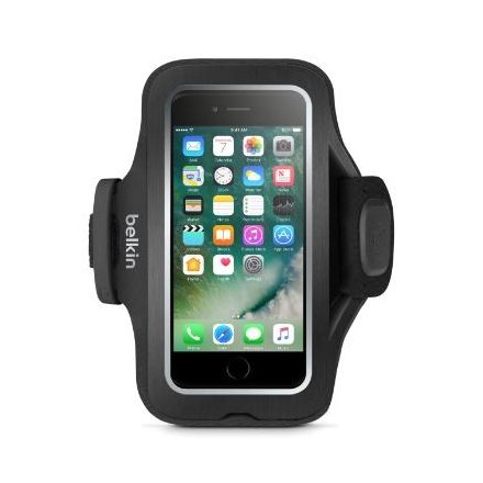 Belkin Sport-Fit Pro iPhone 7 karpánt tok fekete (F8W783btC00)