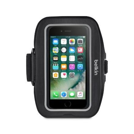 Belkin Sport-Fit Plus iPhone 7 karpánt tok fekete (F8W782btC00)