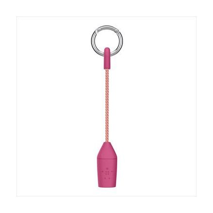 Belkin MIXIT Lightning-USB Clip adat/töltőkábel-kulcstartó pink  (F8J173bt06INPNK)