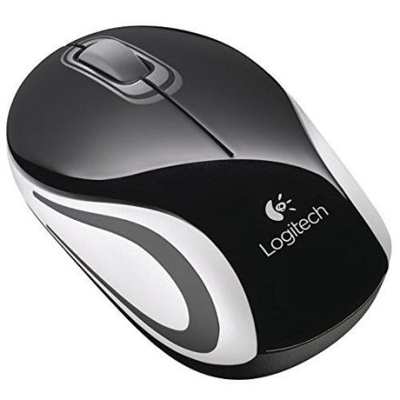 Logitech M187 vezeték nélküli optikai egér fekete (910-002731)