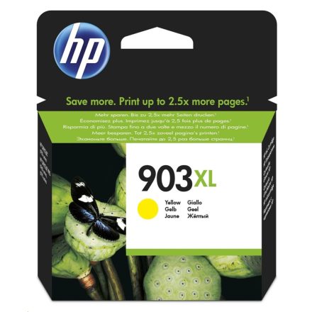 HP 903XL nagy kapacitású tintapatron sárga (T6M11AE)