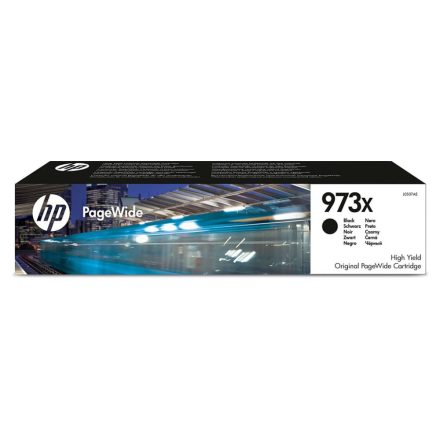 HP 973X nagy kapacitású PageWide patron fekete (L0S07AE)