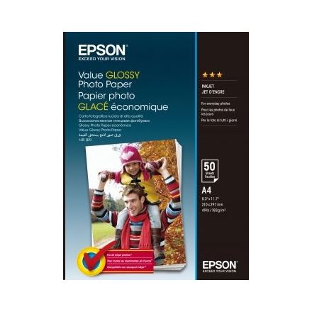 Epson S400036 A4 fényes fotópapír 50 lap