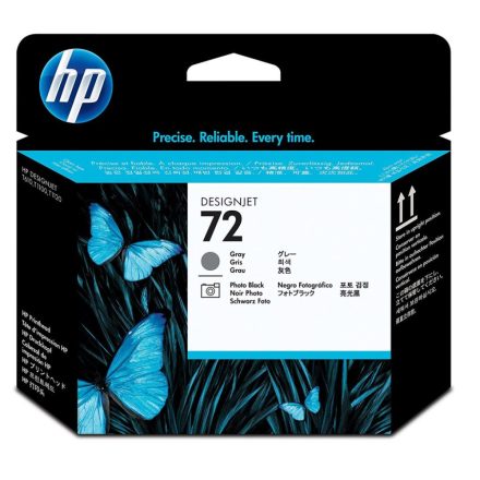 HP C9380A szürke és fotófekete DesignJet nyomtatófej (72)