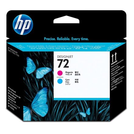 HP C9383A bíbor és ciánkék nyomtatófej (72)