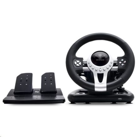 Spirit of Gamer Race Wheel Pro 2 kormány fekete-ezüst (SOG-RWP2)