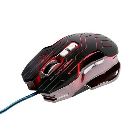 Dragon War ELE-G12 RELOAD Gaming Blue-Sensor egér fekete USB