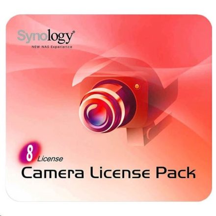 Synology 8 csatornás kamera licenc
