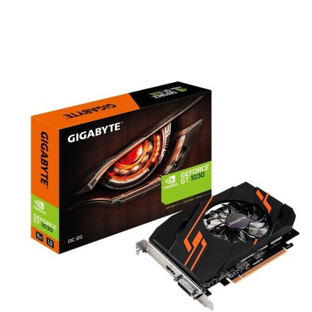 Gigabyte GeForce GT 1030 OC 2G videokártya (GV-N1030OC-2GI)