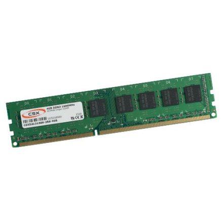 4GB 1600MHz DDR3 RAM CSX CL11 (2x2GB) (CSXD3LO1600-1R8-2K-4GB)