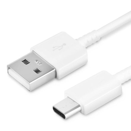 Samsung USB - USB Type-C adat és töltőkábel 120 cm fehér OEM (EP-DN930CWE)