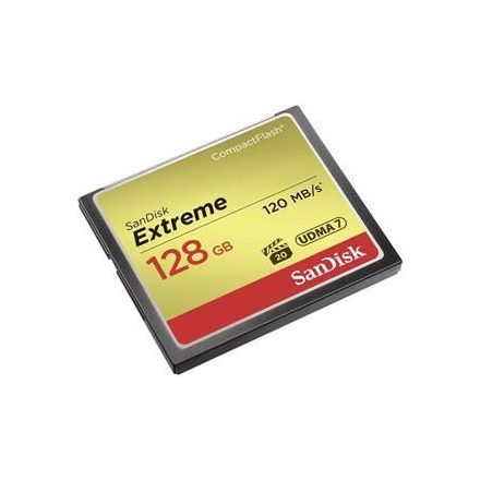 128GB Compact Flash Sandisk Extreme (SDCFXSB-128G-G46 / 124095)